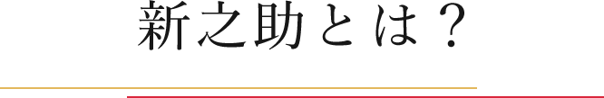 新之助とは